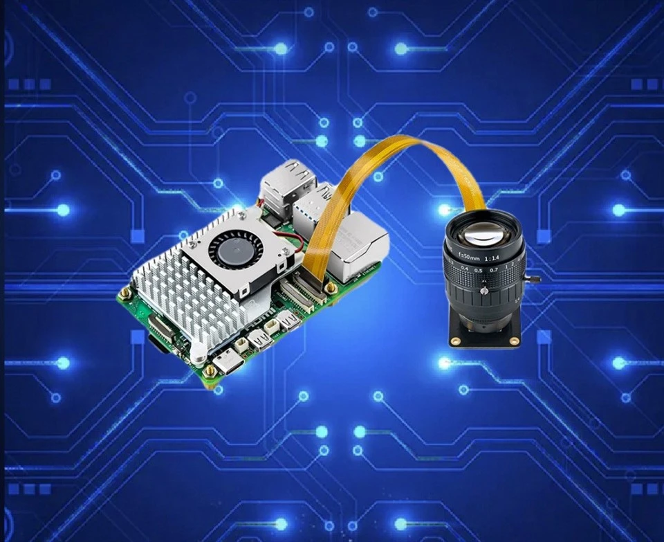 Raspberry Pi Global Shutter Camera 5/4B/3B+ 1080P IMX296 factory